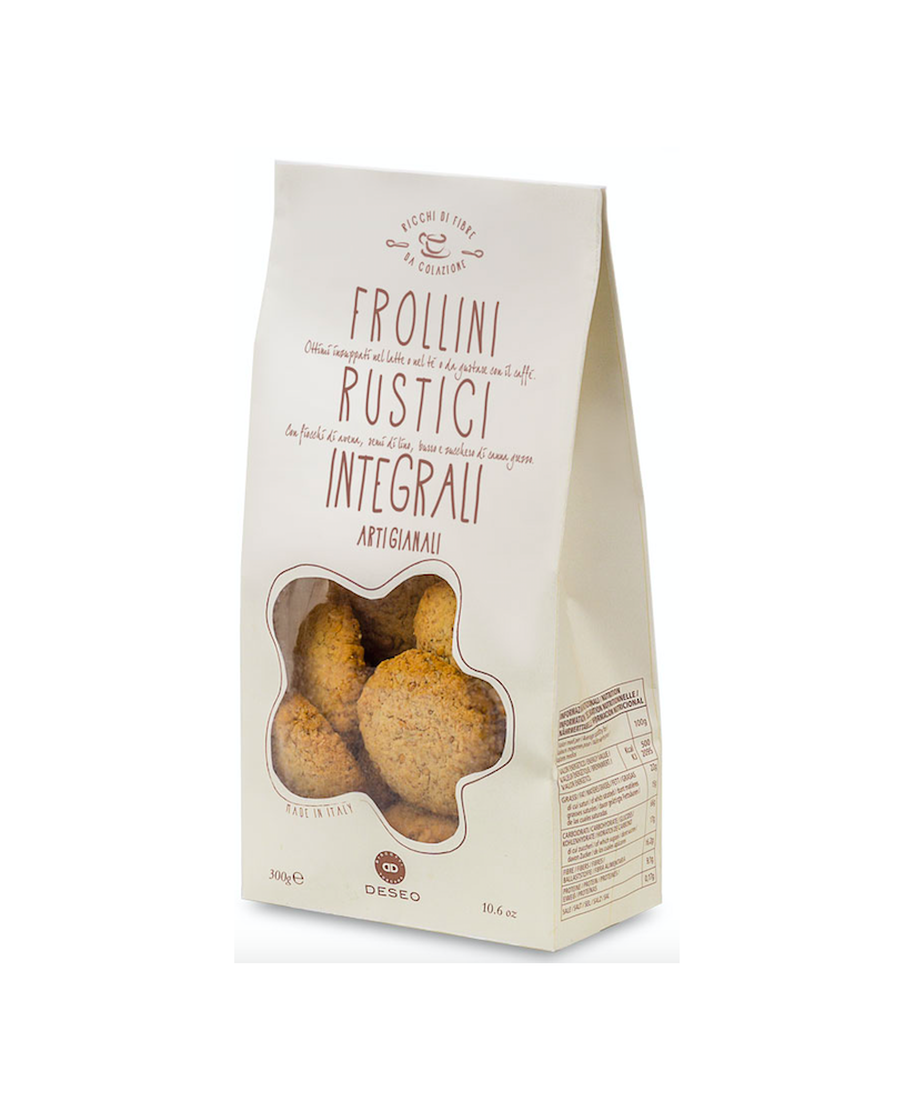 Deseo - Frollini Rustici Integrali - 300g