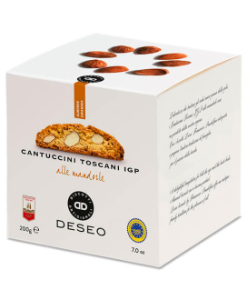 Deseo - Cantuccini Toscani IGP alle Mandorle - Scatola - 200g