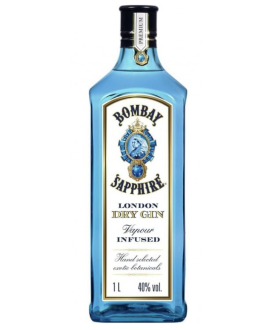 Online sale Bombay Sapphire Gin, London Dry Gin. Online shop and best price Bombay Gin 1 liter. discounted prices!