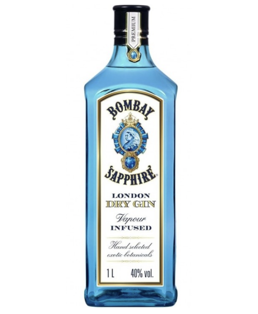 Online sale Bombay Sapphire Gin, London Dry Gin. Online shop and best price Bombay Gin 1 liter. discounted prices!