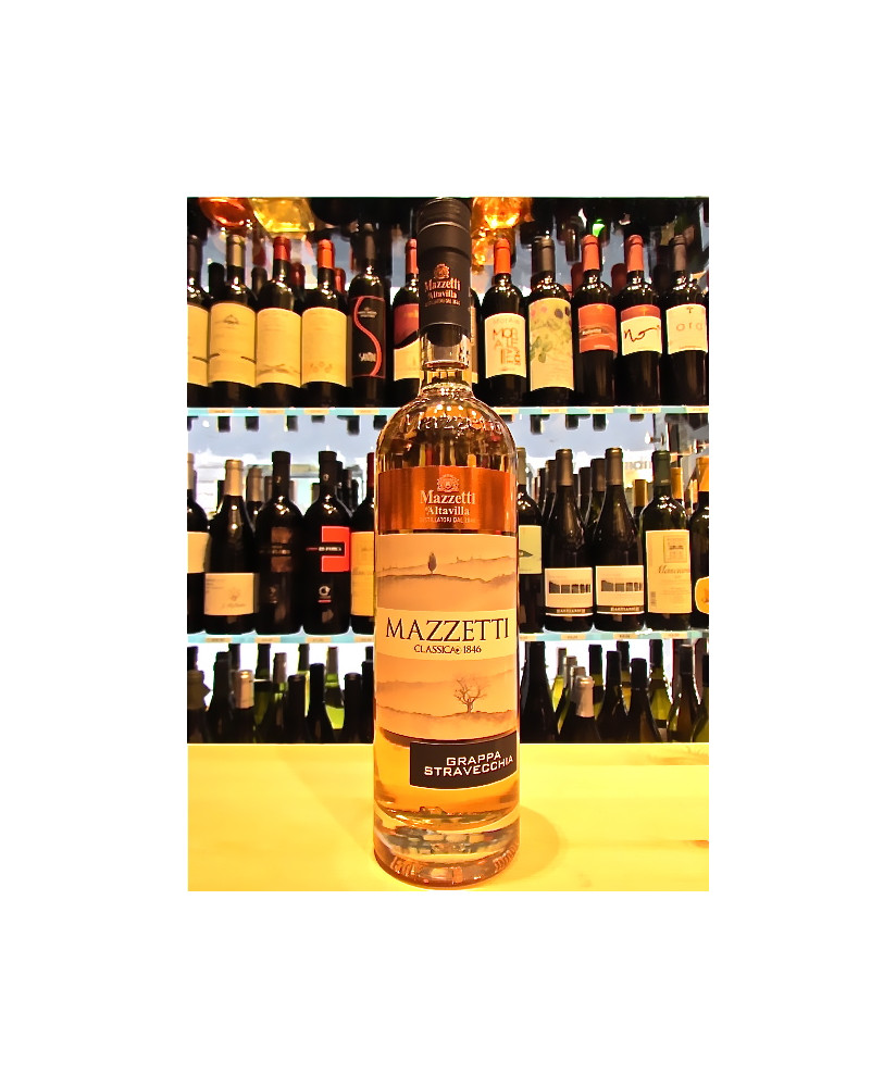 Vendita online Grappa Barricata Stravecchia Mazzetti d' Altavilla, linea Classica. Shop on line Grappe di Altavilla Monferrato -