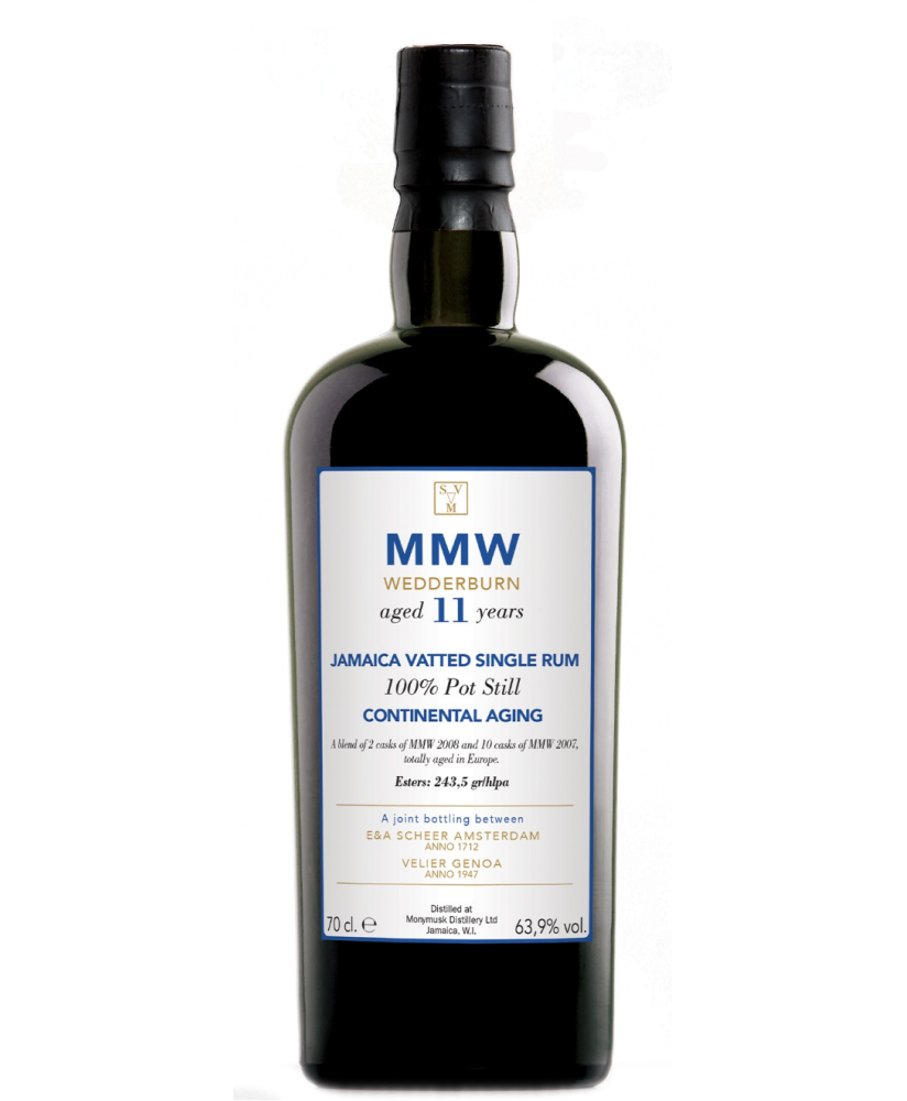Monymusk MMW Tropical/continental aged Wedderburn rum vendita online
