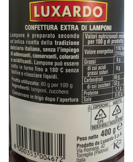 Shop online italian jams Luxardo. Luxardo Raspberry marmelade Best Online sales. Buy online quality jams
