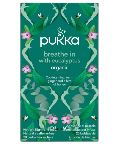 Pukka Herbs filtri Breathe in con eucalipto miglior prezzo online | corso101 Pukka Herbs filtri Breathe in con eucalipto miglior prezzo online | corso101