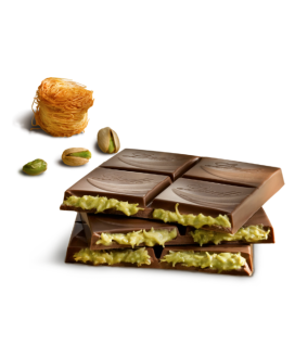 Lindt Dubai Style chocolate bar Pistachoi e kadayif | corso101.com