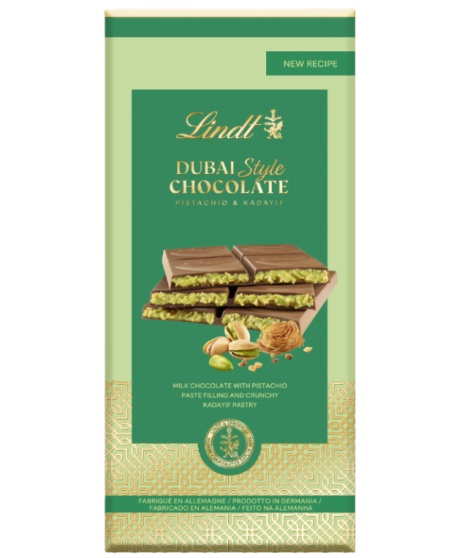 Lindt Tavoletta Dubai Style chocolate al pistacchio | corso101.com Lindt Tavoletta Dubai Style chocolate al pistacchio | corso101.com