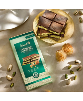 Lindt Tavoletta Dubai Style chocolate al pistacchio | corso101.com