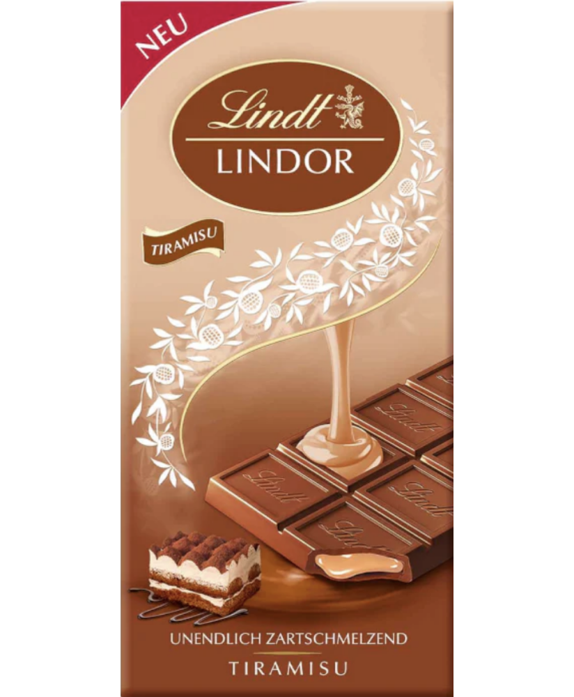 Lindt - Lindor Bar - Tiramisu' - 100g