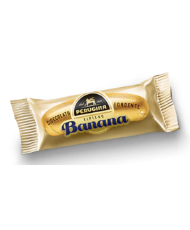 Vendita online Banane Perugina, cioccolatini fondenti ripieni al gusto di banana. Shop on line Perugina, l' arte del gusto. Migl