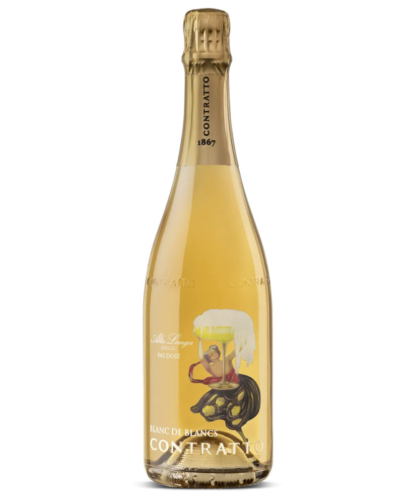 Contratto 1867 - Pas Dosé - Blanc de Blancs - Millesimato 2021 - Bio - Alta Langa DOCG - 75cl