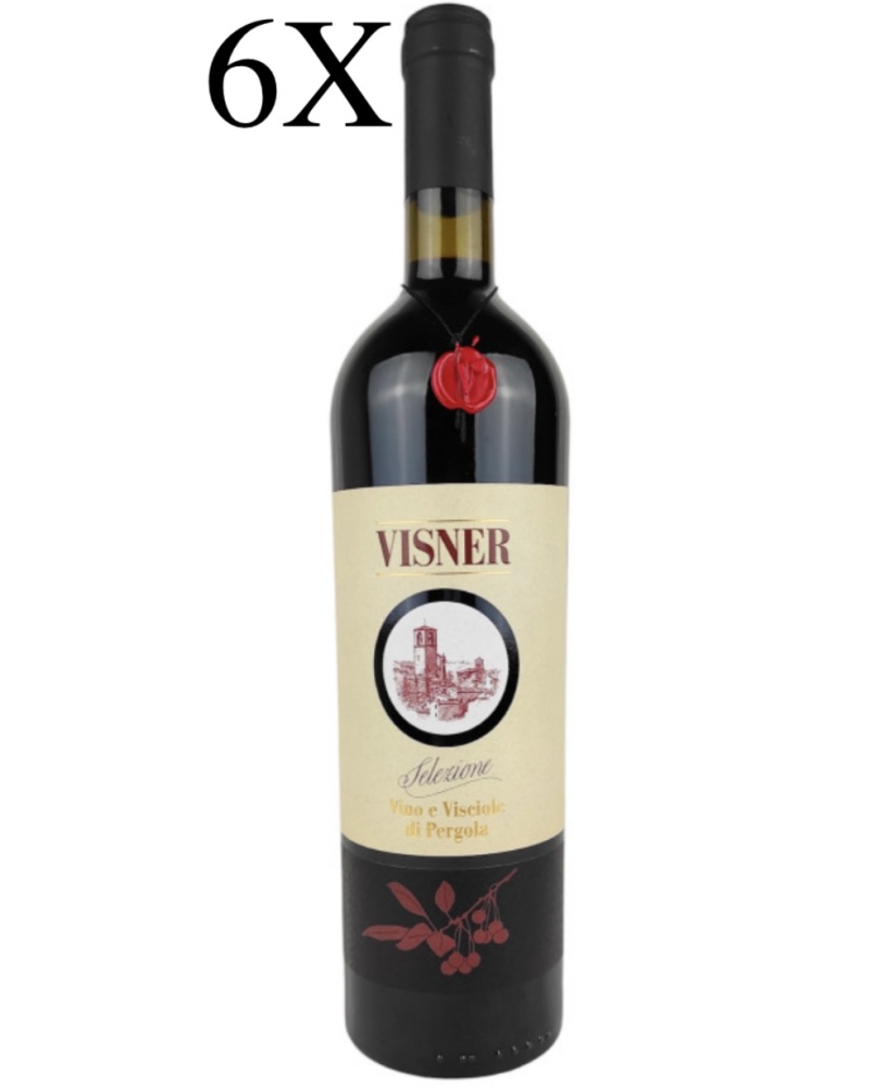 cherries Visner sale sweet red dessert wine Italian wine shop online shop cellar wines sweet wine and cherry