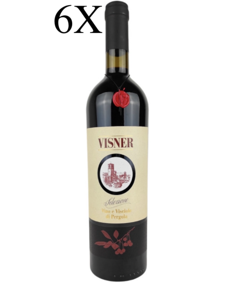 cherries Visner sale sweet red dessert wine Italian wine shop online shop cellar wines sweet wine and cherry