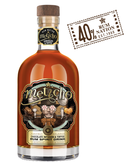 Rum Nation - Meticho - Chocolate e Toffee - Spirit Drink - 70cl