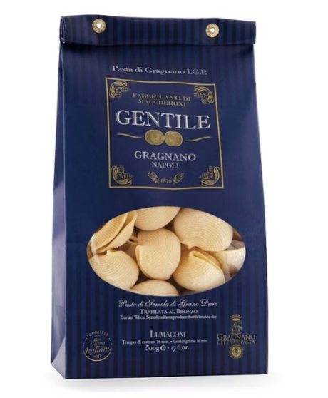 Pasta Gentile - Lumaconi 500g - Gragnano Pasta Gentile - Lumaconi 500g - Gragnano