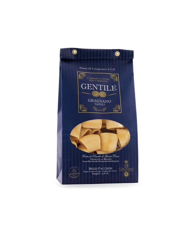 Pasta Gentile - Mezzi Paccheri 500g - Gragnano
