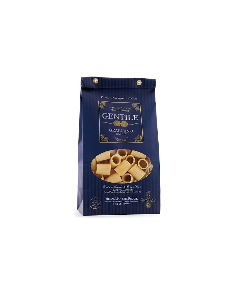 Pasta Gentile - Mezze Maniche Rigate 500g - Gragnano