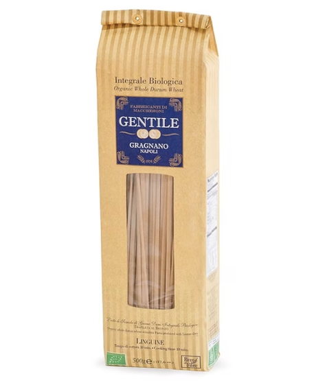 Pasta Gentile - Linguine Integrali Bio 500g - Gragnano Pasta Gentile - Linguine Integrali Bio 500g - Gragnano