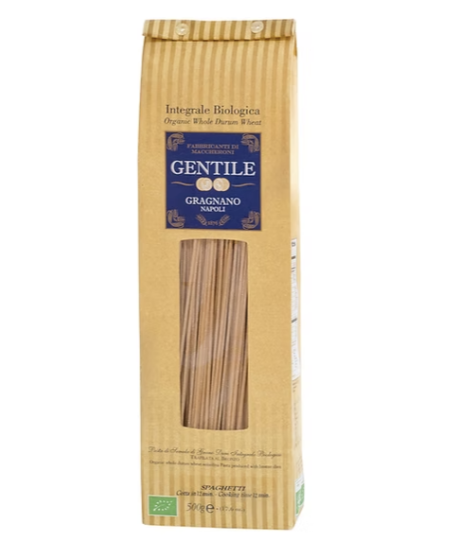 Pasta Gentile - Spaghetti Integrali Bio 500g - Gragnano Pasta Gentile - Spaghetti Integrali Bio 500g - Gragnano