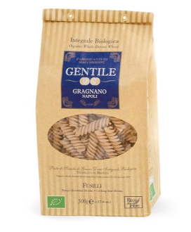 Pasta Gentile - Fusilli Integrali Bio 500g - Gragnano