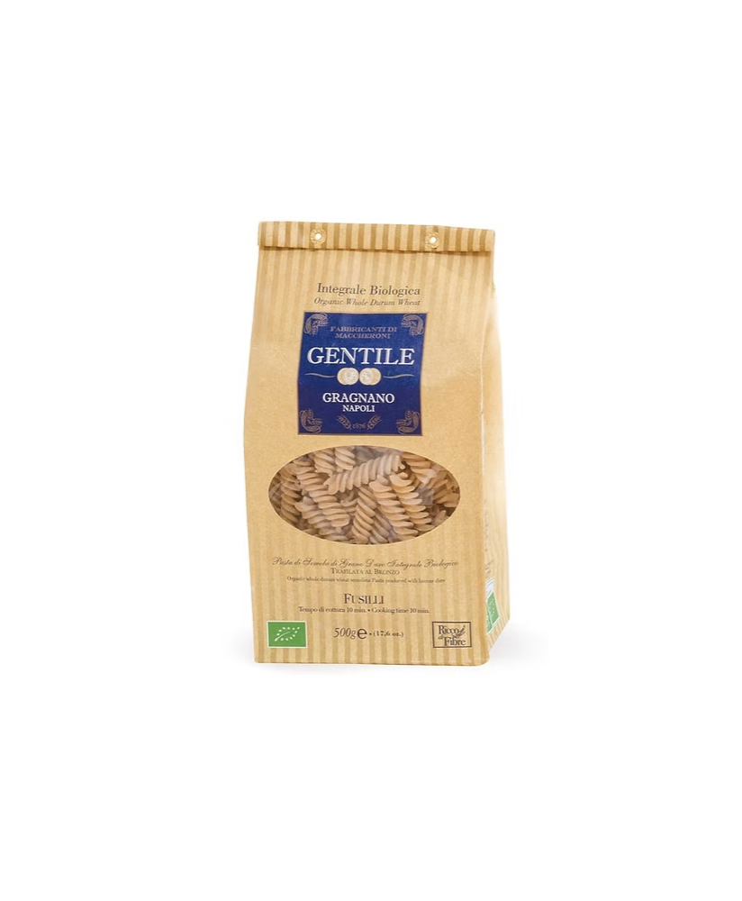 Pasta Gentile - Fusilli Integrali Bio 500g - Gragnano
