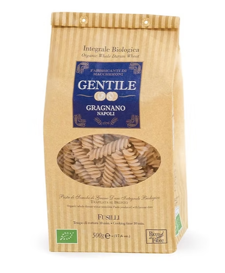 Pasta Gentile - Fusilli Integrali Bio 500g - Gragnano Pasta Gentile - Fusilli Integrali Bio 500g - Gragnano