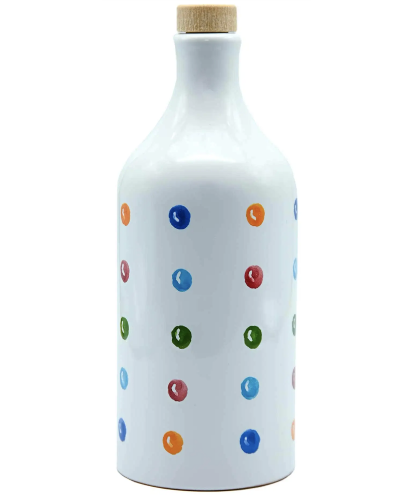 Frantoio Muraglia - Orcio in Ceramica Pois - Fruttato Intenso - 500ml