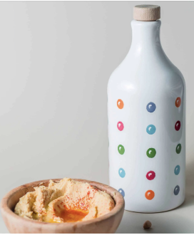 Frantoio Muraglia - Orcio in Ceramica Pois - Fruttato Intenso - 500ml