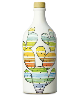 Frantoio Muraglia - Orcio in Ceramica Fico D’India - Fruttato Intenso - 500ml