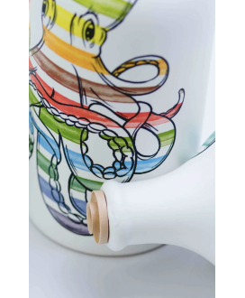 Frantoio Muraglia - Octopus Ceramic Jar - Medium Fruity - 500ml