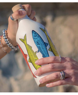 Frantoio Muraglia - Sardines Ceramic Jar - Medium Fruity - 500ml