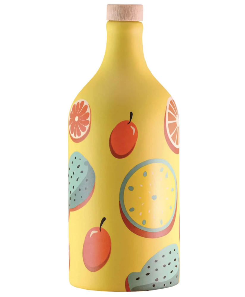 Frantoio Muraglia - Orcio in Ceramica frutti del Mediterraneo - Fruttato Intenso - 500ml