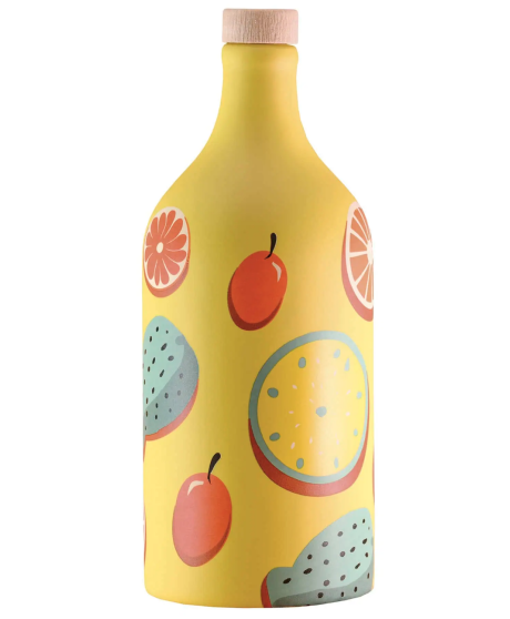 Frantoio Muraglia - Mediterranean Fruits Ceramic Jar - Intense Fruity - 500ml Frantoio Muraglia - Mediterranean Fruits Ceramic Jar - Intense Fruity - 500ml