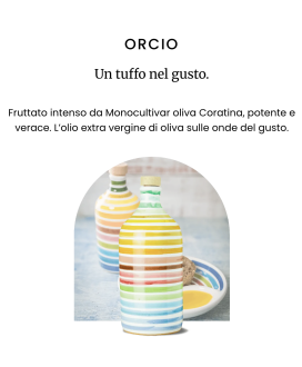 Frantoio Muraglia - Orcio in Ceramica Arcobaleno - Fruttato Intenso - Magnum - 1500ml