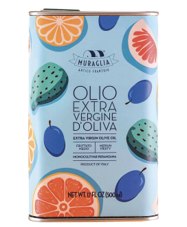 Frantoio Muraglia - Mediterranean Fruits Tin - Light Blue - Medium Fruity - 500ml