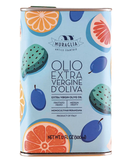 Frantoio Muraglia - Mediterranean Fruits Tin - Light Blue - Medium Fruity - 500ml