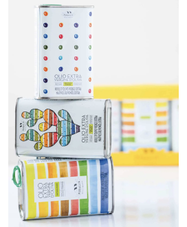 Frantoio Muraglia - Gift Set of Colored Tins - 3 x 250ml