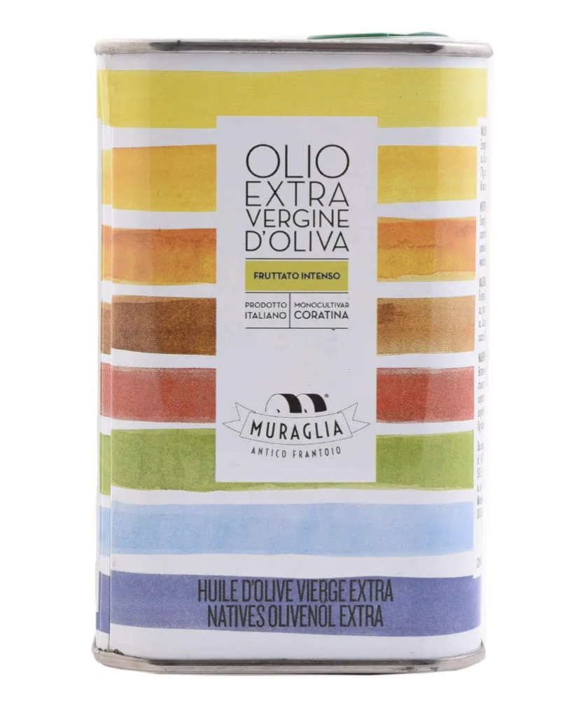 Frantoio Muraglia - Lattina arcobaleno - Fruttato Intenso - 250ml
