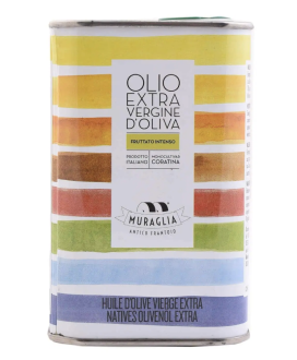Frantoio Muraglia - Lattina arcobaleno - Fruttato Medio - 250ml