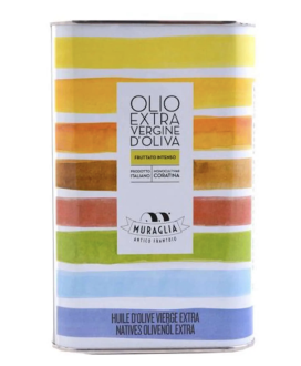 Frantoio Muraglia - Lattina Arcobaleno - Fruttato Intenso - 1000ml - 1 Litro
