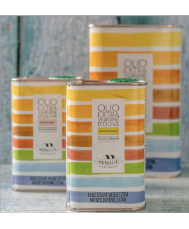 Frantoio Muraglia - Lattina Arcobaleno - Fruttato Intenso - 1000ml - 1 Litro