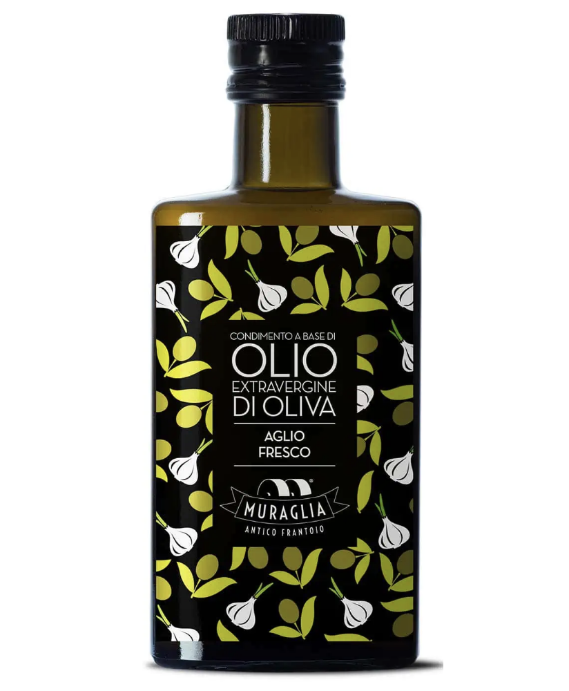 Frantoio Muraglia - Condimento a base di Olio all' Aglio - 200ml