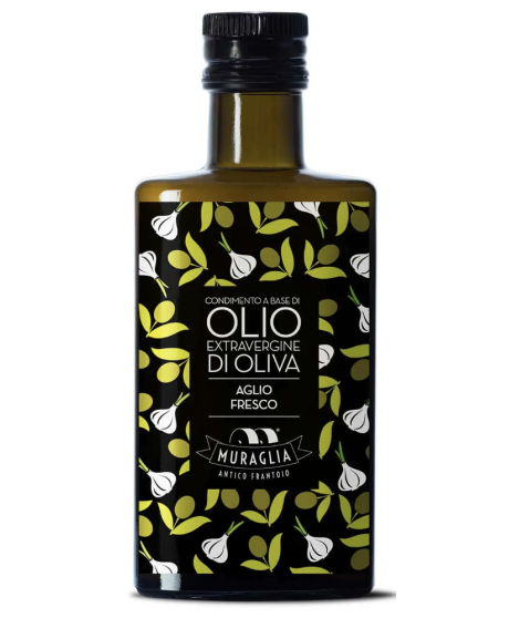 Frantoio Muraglia - Condimento a base di Olio all' Aglio - 200ml Frantoio Muraglia - Condimento a base di Olio all' Aglio - 200ml