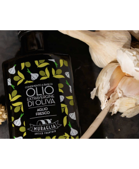 Frantoio Muraglia - Condimento a base di Olio all' Aglio - 200ml