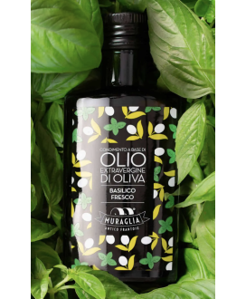 Frantoio Muraglia - Condimento a base di Olio al basilico - 200ml