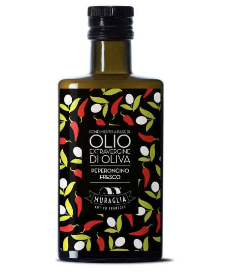 Frantoio Muraglia - Condimento a base di Olio al Peperoncino - 200ml Frantoio Muraglia - Condimento a base di Olio al Peperoncino - 200ml