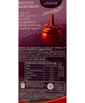 Lindor shortbread cookie taste best price new chocolates Lindt shop online
