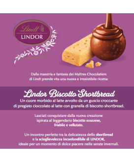 Lindor shortbread cookie taste best price new chocolates Lindt shop online