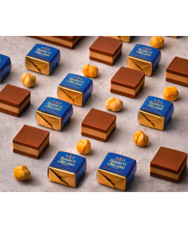 Vendita online cioccolatini Cremini Classici Baratti & Milano a 25,00 € al Kg. Shop on line Cioccolatini Cremini alla nocciola.