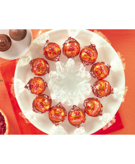 Lindt Chocolate Lindor orange - shop online at best price Lindt Lindor dark Chocolate.
