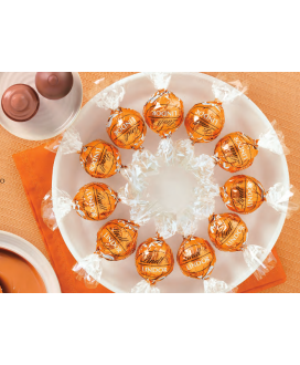 Lindt Chocolate Lindor caramel - shop online at best price Lindt Lindor milk Chocolate